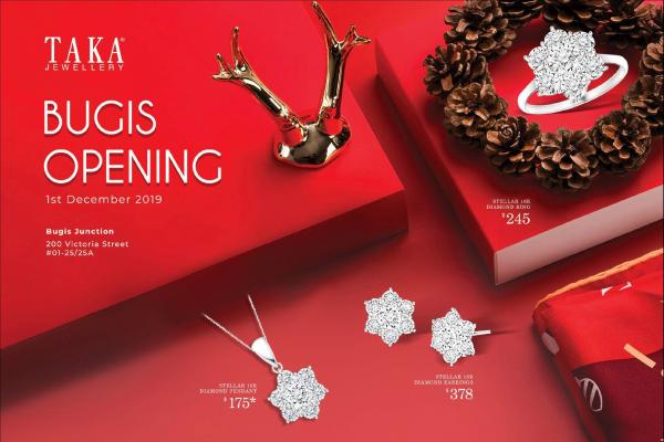 Image for New Taka Jewellery Outlet at Bugis Junction artilce
