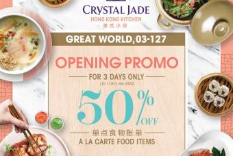 Image for New Crystal Jade Kitzchen Outlet at GWC artilce