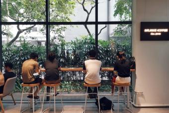 Image for New Balance Coffee by Geisha Outlet at Balestier artilce