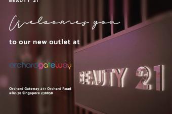 Image for New Beauty 21 Outlet at Orchard Gateway artilce
