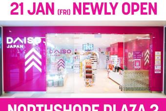 Image for New Daiso Outlet at Northshore Plaza artilce