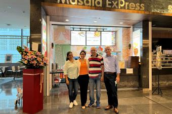 Image for New Masala Express Outlet at Asia Square Tower 2 artilce