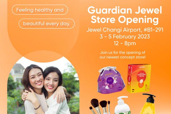 Image for New Guardian Outlet at Jewel Changi artilce