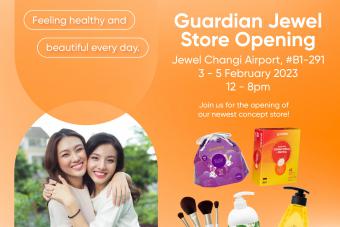 Image for New Guardian Outlet at Jewel Changi artilce